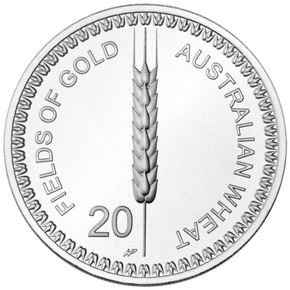 2012 Two Coin Mint Set: "Australian Wheat - Fields of Gold."